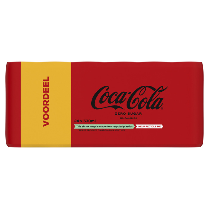 Coca-Cola Zero Sugar Voordeel 24 x 330 ml (33cl)
