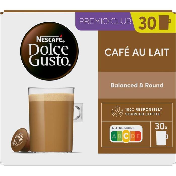 Dolce Gusto cafe au lait XL 30 stuks (30 × 10g)