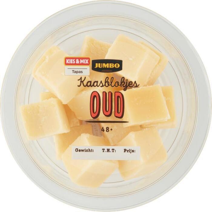 Jumbo Kaasblokjes Oud 100g (100g)