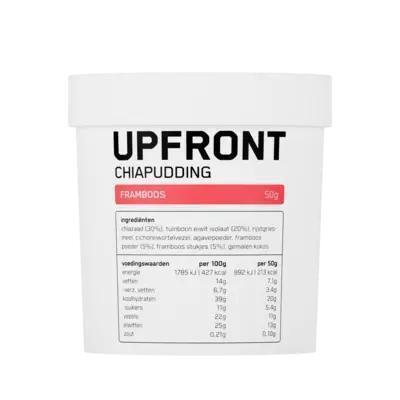 Upfront Chiapudding framboos smaak (50g)