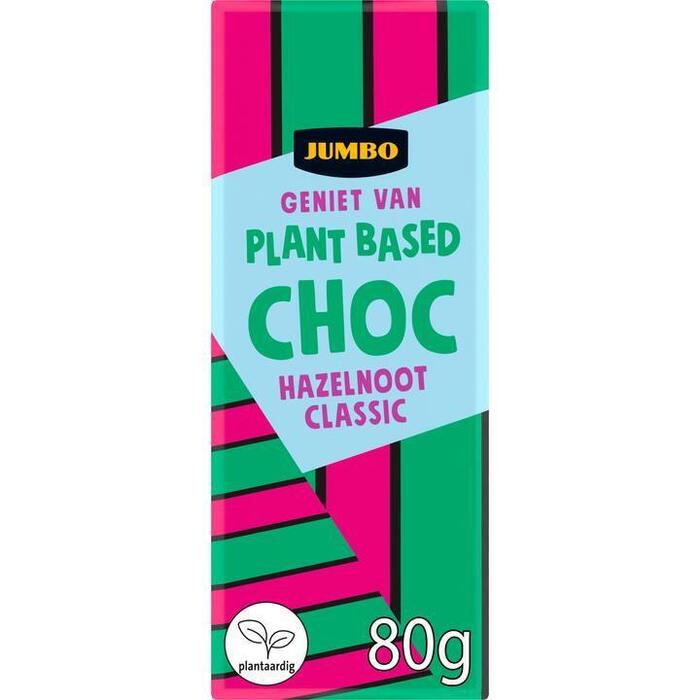 Jumbo Geniet van Vegan Choc Hazelnoot Classic 80g (80g)