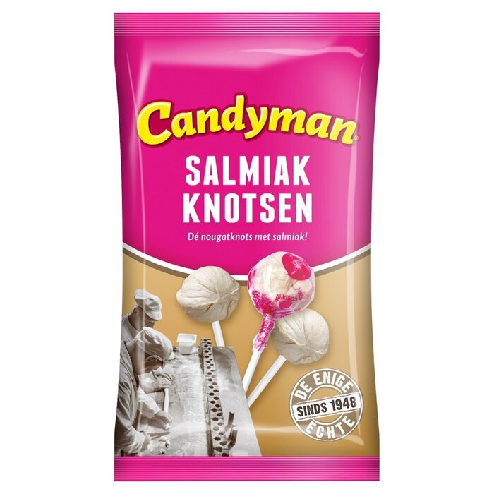 Candyman Salmiakknotsen 125 g (125g)
