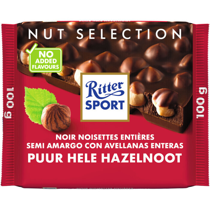 Puur Hele Hazelnoot, met hazelnoot (Pak, 100g)