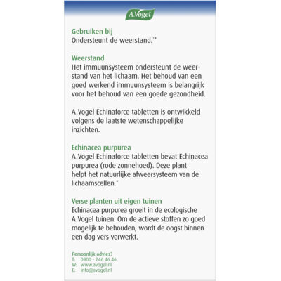A. Vogel Echinaforce tabletten