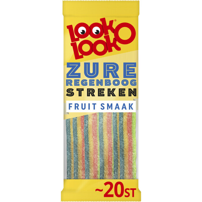 Look-O-Look Zure matten regenboog (Zak, 125g)