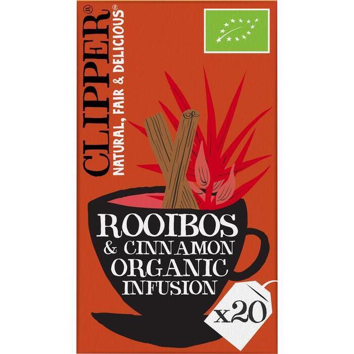 Clipper Rooibos & Cinnamon Organic Infusion 20 Stuks 36 g (36g)