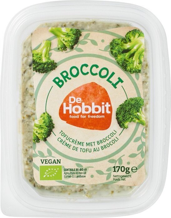 Tofucrème met broccoli (bakje, 170g)