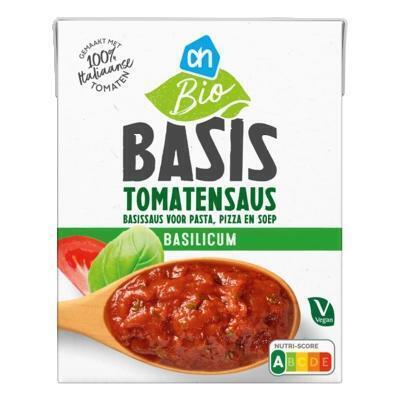 AH Biologisch Pastasaus basilicum (390g)