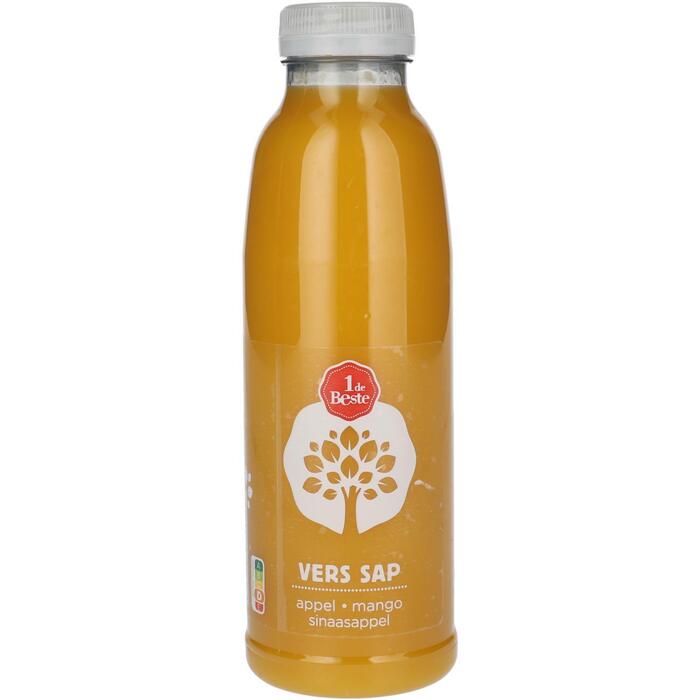 1 de Beste Vers sap appel mango sinaasappel (0.5L)