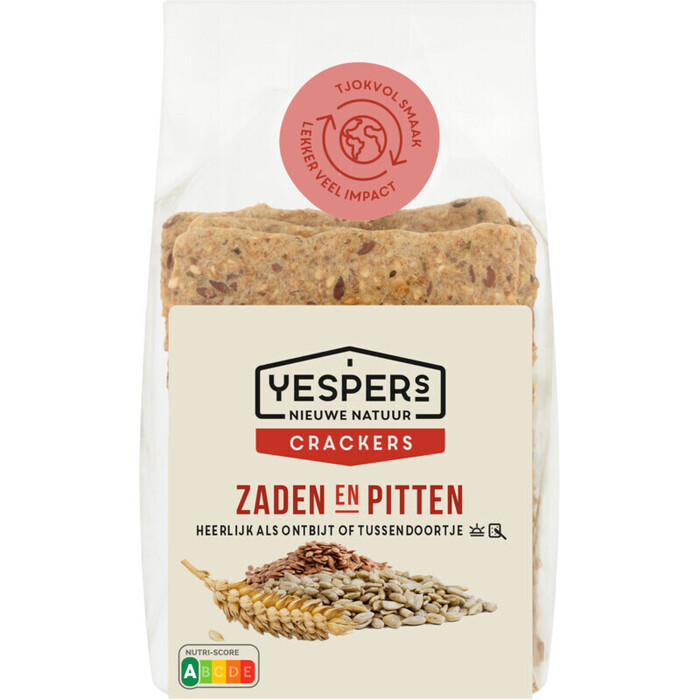 Yespers Crackers zaden & pitten (175g)