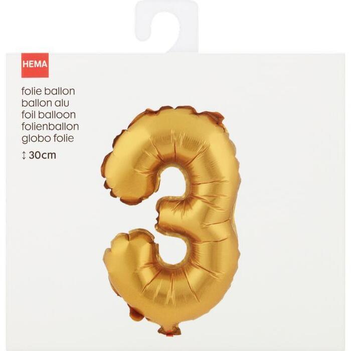 HEMA Folie Ballon 3 30cm
