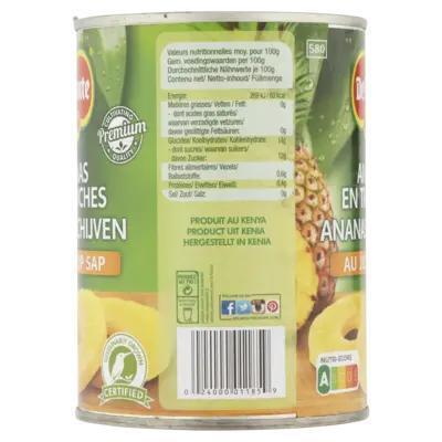 Ananas schijven (blik, 565g)