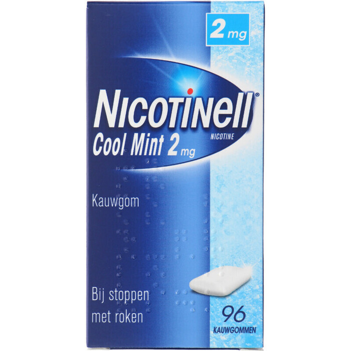 Nicotinell Gums Cool Mint 2 mg 96 Stuks