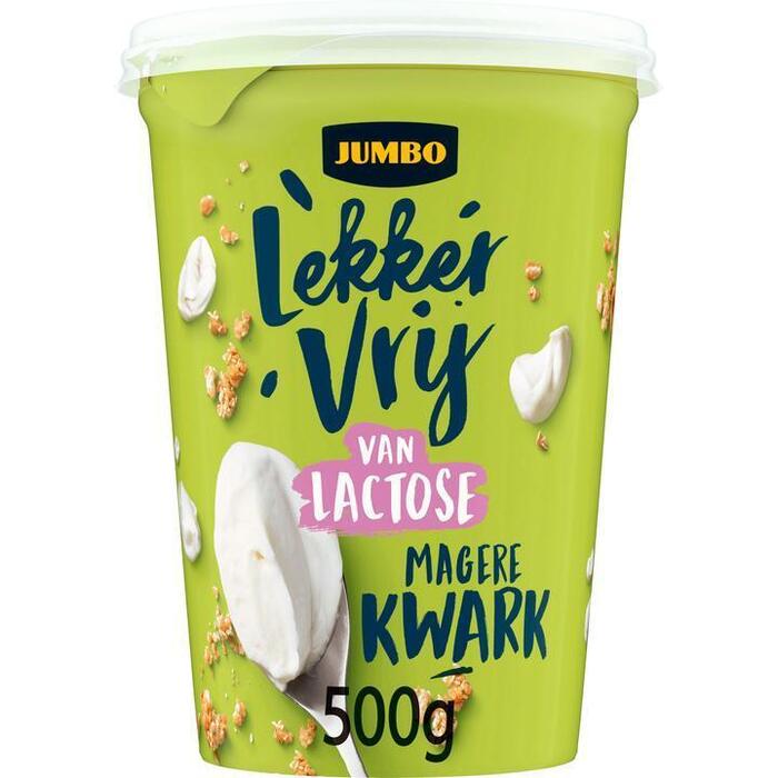Jumbo Lekker Vrij van Lactose Magere Kwark met Yoghurt 500 g (500g)