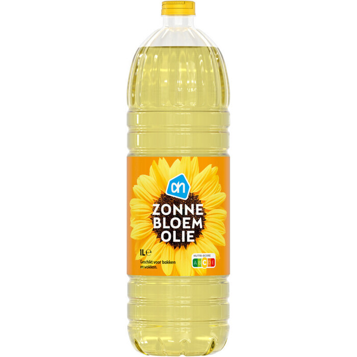 Zonnebloemolie (plastic, 1L)