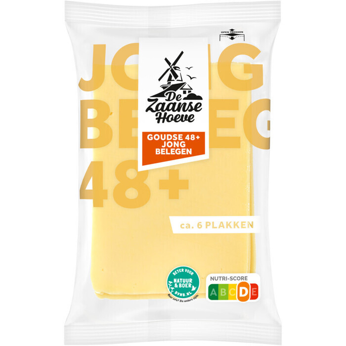 De Zaanse Hoeve Jong belegen 48+ plakken (190g)