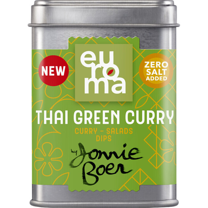 Euroma Thai green curry by Jonnie Boer (43g)
