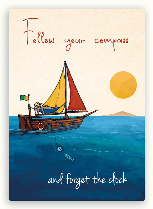 Kaart follow your compass