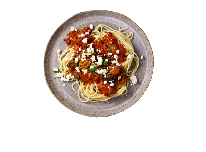 Uit de Keuken van Maass Aubergine Bolognese 400 g (400g)
