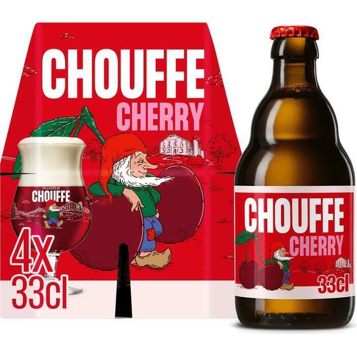 La Chouffe Cherry 4-pak (rol, 1.32L)