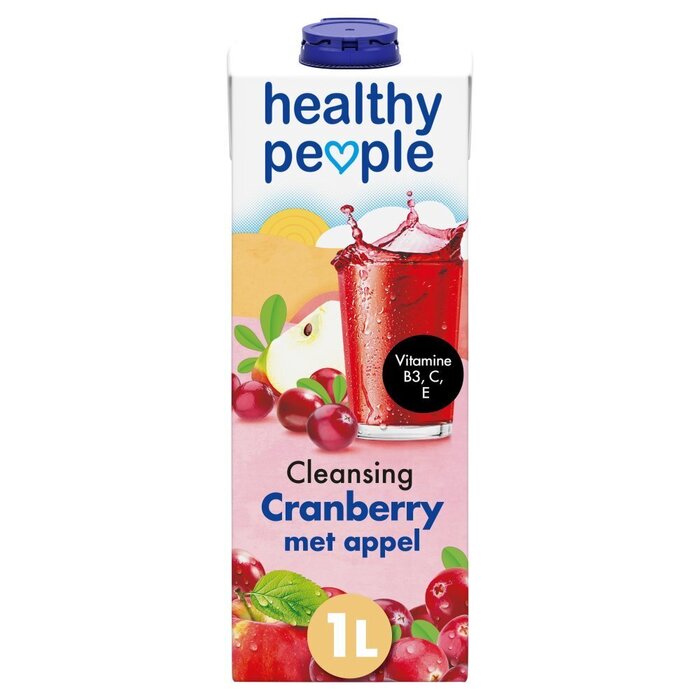 Healthy People Cranberry 1L (Pak, 1L)