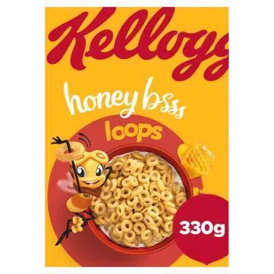 Kellogg's Honey Bsss Loops 330 g (330g)