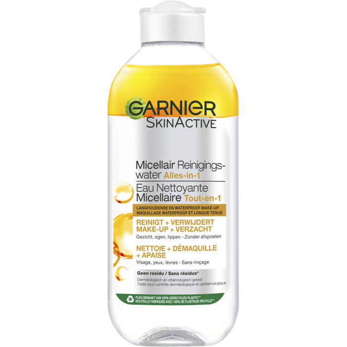 Garnier Micellair Reinigingswater 400ml (Fles, 40cl)