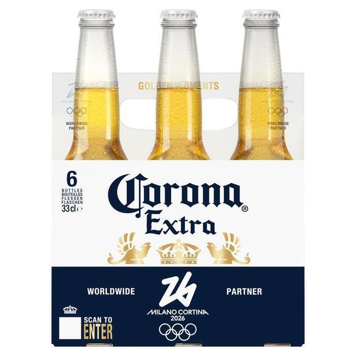 Corona Extra Mexicaans Pils Bier Flessen 6 x 355ML (6 × 33cl)
