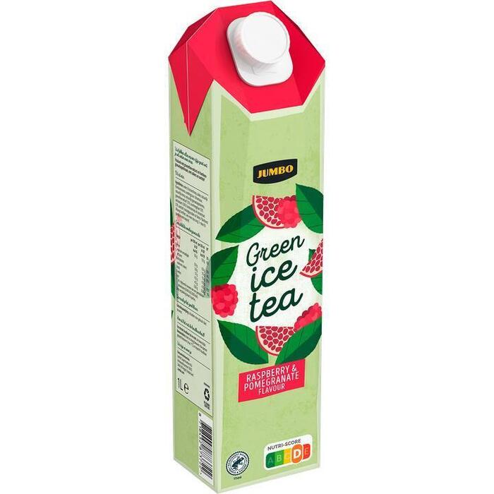 Jumbo Ice Tea Green Granaatappel Framboos 1L (1L)