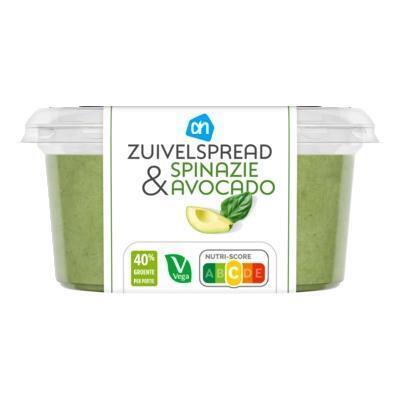 AH Zuivelspread spinazie avocado (150g)