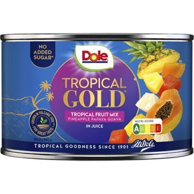 Dole Tropical gold tropisch fruitmix op sap (227g)