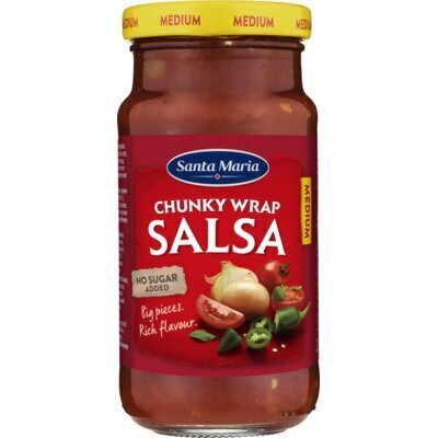 Santa Maria Chunky wrap salsa medium (Pot, 230g)