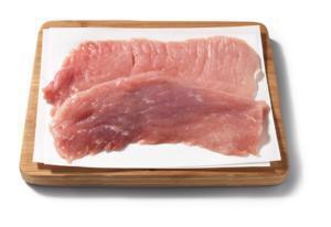Vomar Varkensschnitzel 2 Stuks ca. 300 g (Stuk, 210g)