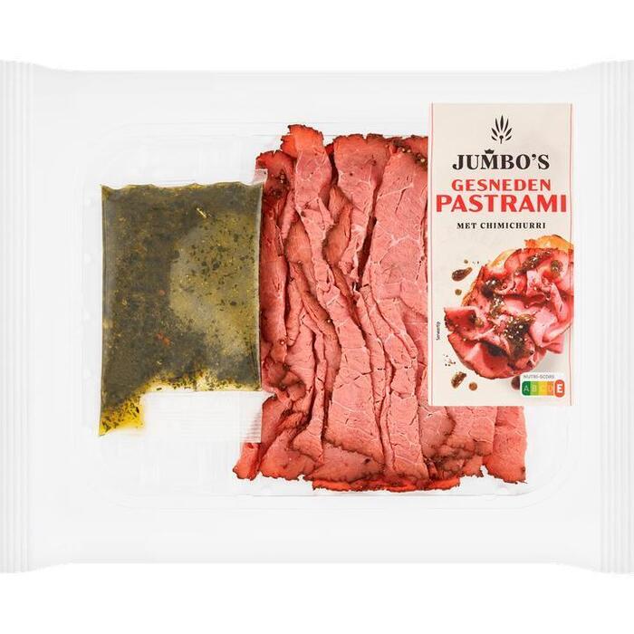 Jumbo's Gesneden Pastrami met Chimichurri 120 g (120g)