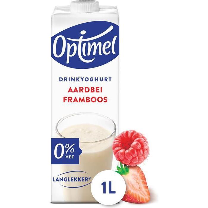 Drinkyoghurt Aardbei Framboos (psk, 1L)