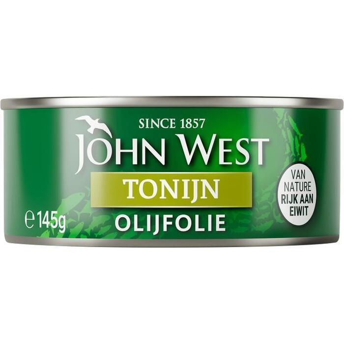 John West Tonijnstukken in olijfolie 145 gram (145g)