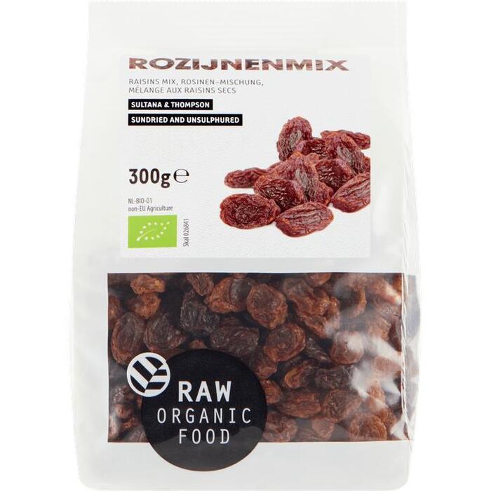 Raw Organic Food Rozijnenmix 300 g (300g)