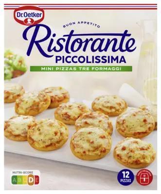 Dr. Oetker Ristorante Piccolissima Tre Formaggi 3 x 4 Stuks 288g (288g)