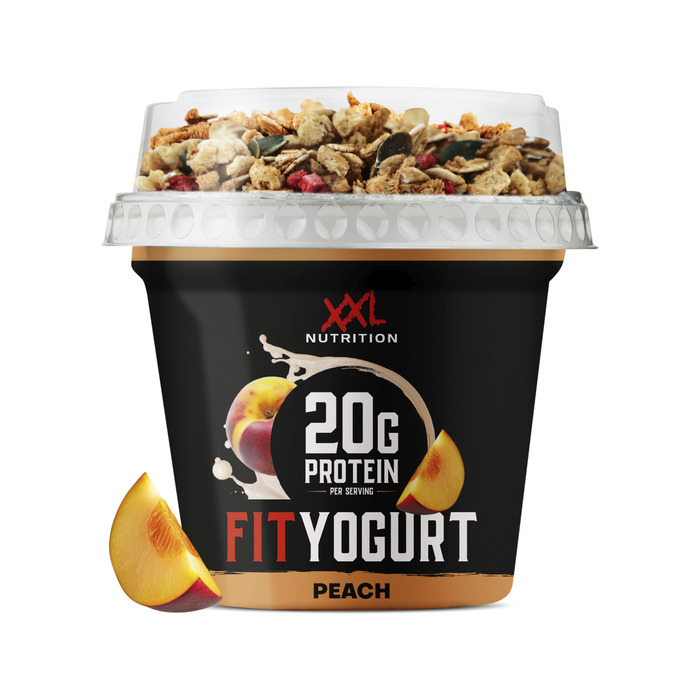 Zuivelhoeve Fityogurt XXL Nutrition Peach Protein Yogurt 200 g (200g)