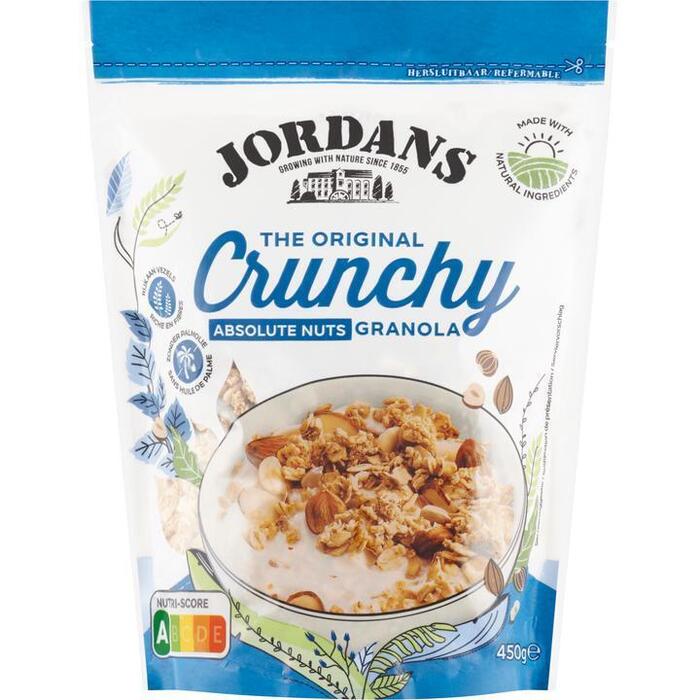 Jordans The Original Crunchy Absolute Nuts Granola 450 g (450g)