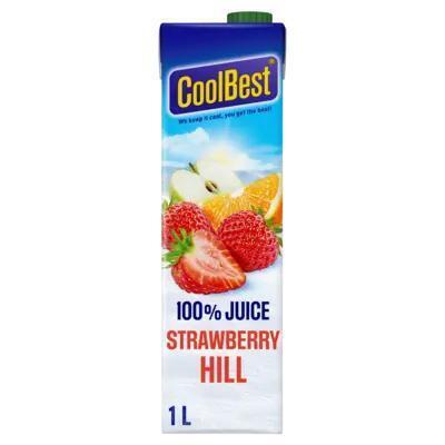 Coolbest Strawberry sap (Pak, 1L)