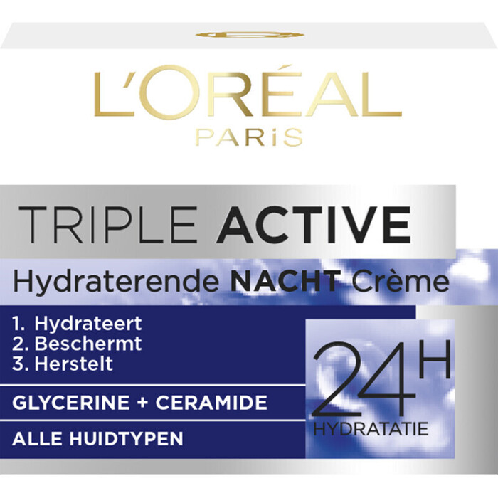 L'Oréal Dermo triple active night (50ml)