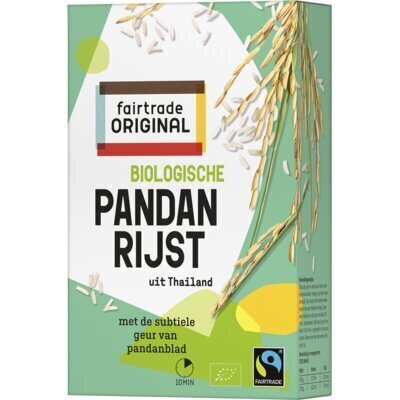 Fairtrade Original Organic Jasmine Rice 400 g (400g)