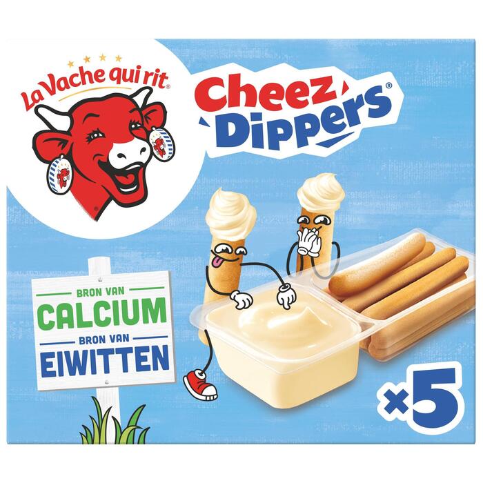 Cheezdippers naturel (doos, 5 × 35g)
