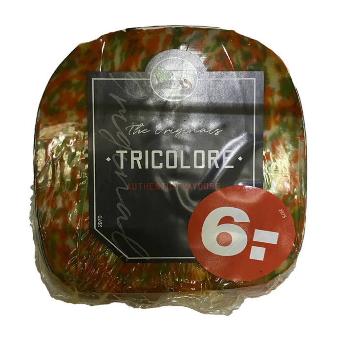The Originals Kaas Stuk 50+ Tricolore 250 g Krimpverpakking (250g)