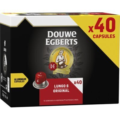 Douwe Egberts Lungo 6 Original 40 capsules (40 × 5.2g)