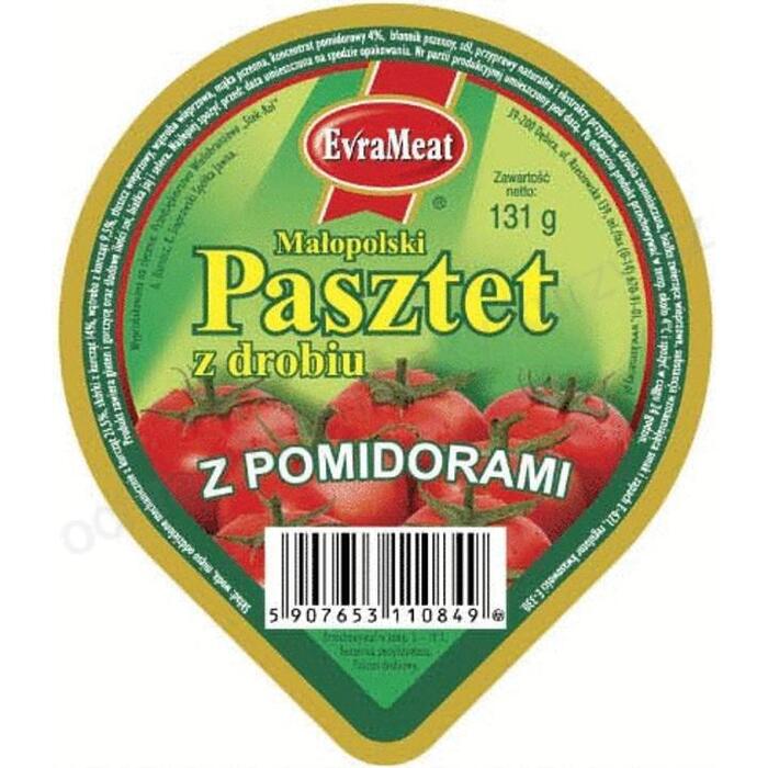 EvraMeat Kippaté met Tomaat (130g)