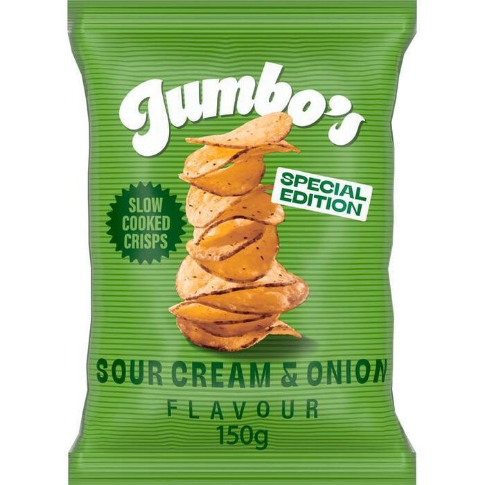 Jumbo's Chips Sour Cream & Onion Special Edition 150 g (150g)