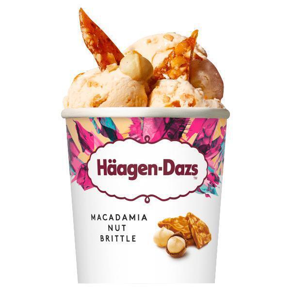 Häagen-Dazs Macadamia nut brittle (46cl)