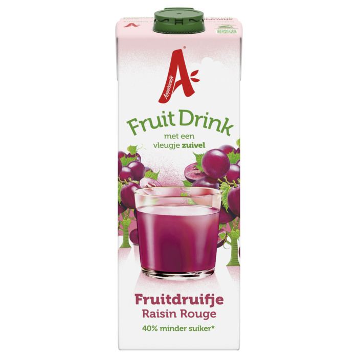 Appelsientje FruitDrink Rode Druif 1L (1L)